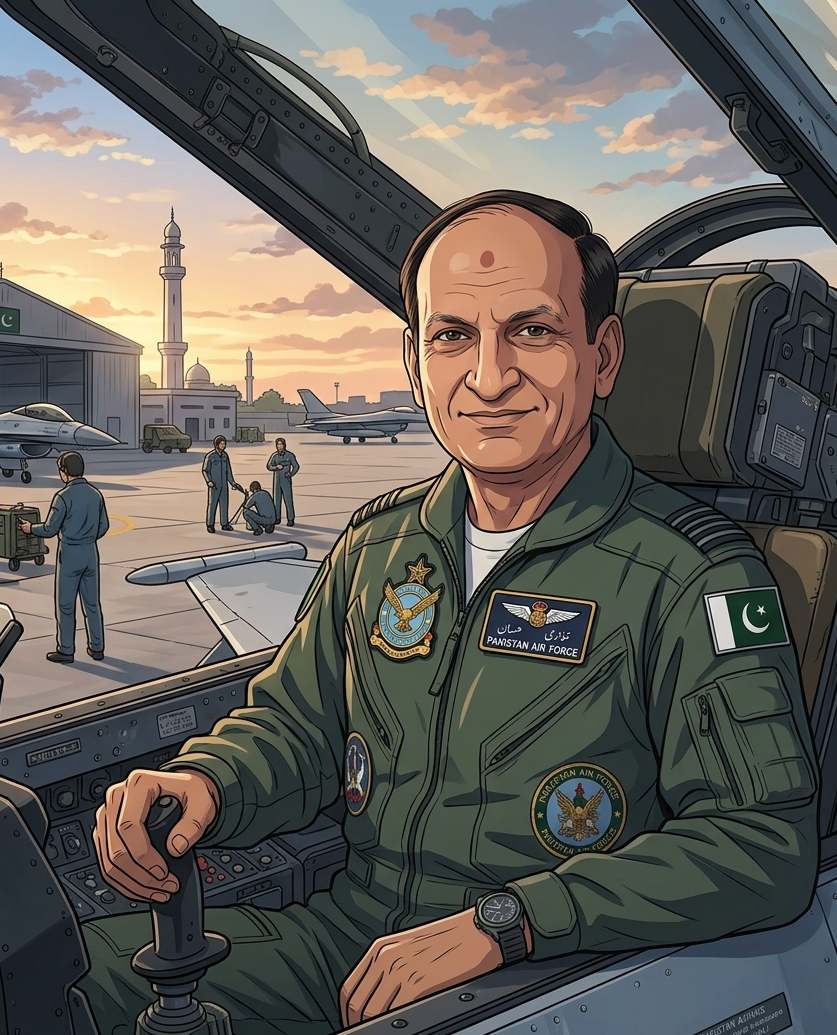 Wing Commander Nadeem Ansari