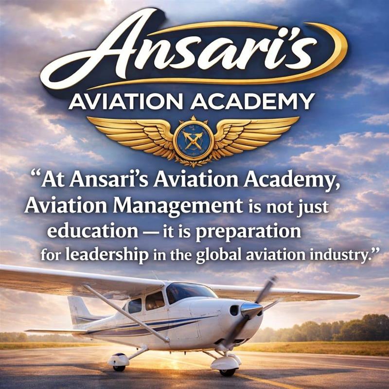 Ansari Aviation Academy Logo