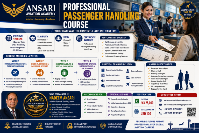Professional Passenger Handling Course