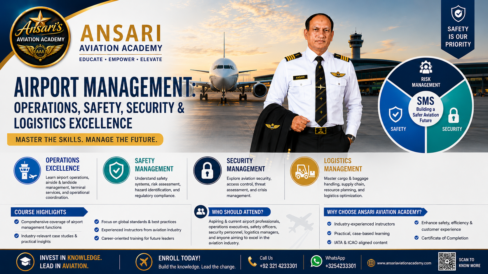 Airport Management: Operations, Safety, Security & Logistics Excellence
