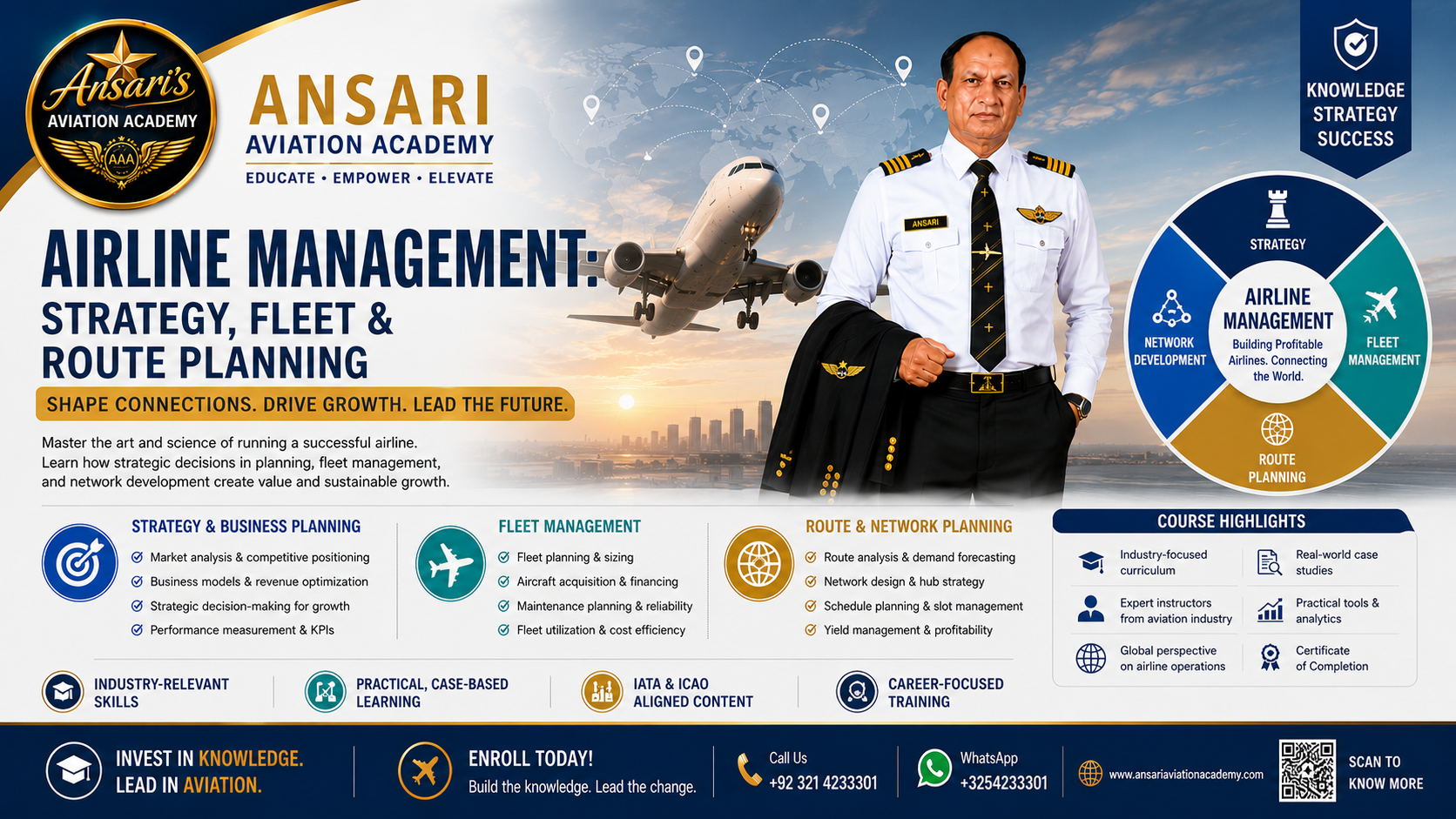 Airline Management: Strategy, Fleet & Route Planning